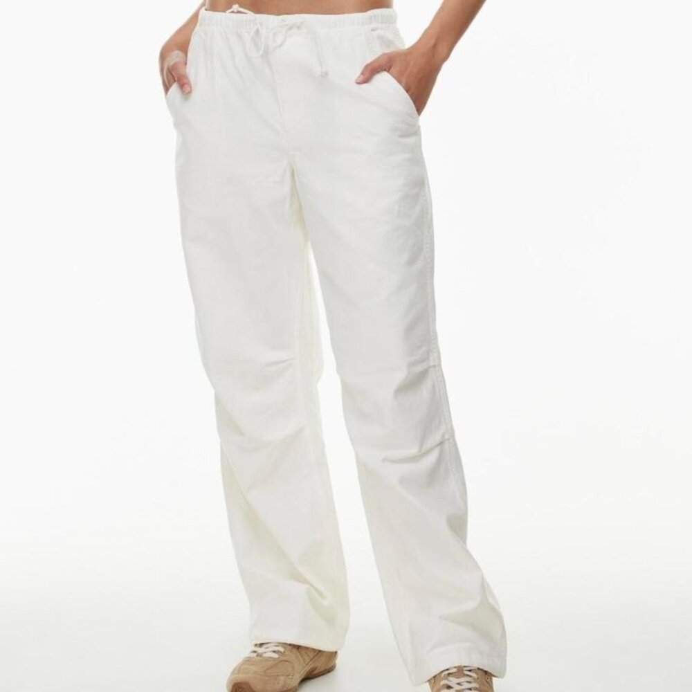 NWOT Tna Cache Cargo Pant - sz M, light birch (white)